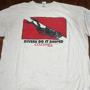 BOGO Vintage Cozumel Diving Tee Shirt